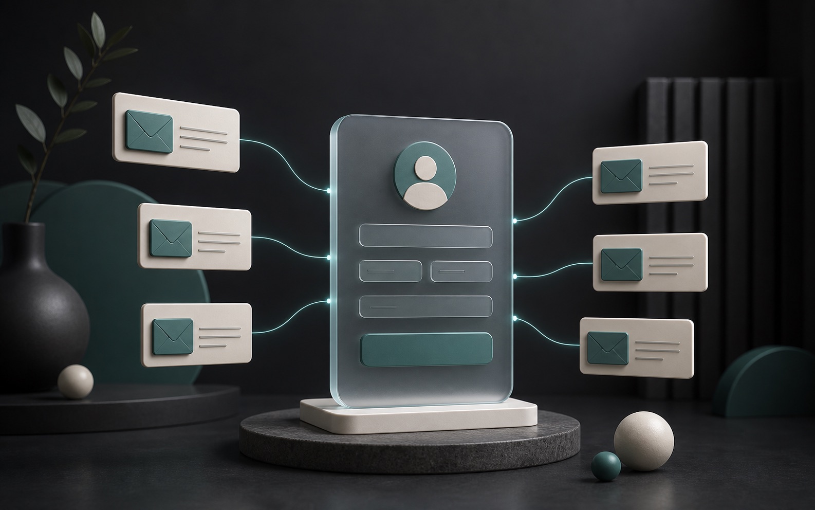 Messages, customer details, and follow-up actions connected in one workflow